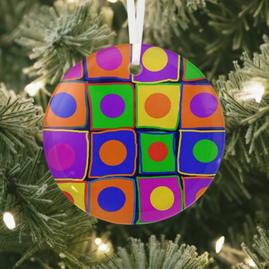 芸術 ガラスオーナメント (インサイチュ)