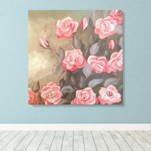 芸術 キャンバスプリント (インサイチュ (ウッドフロア))