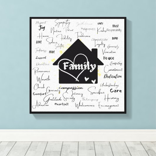 芸術 キャンバスプリント (インサイチュ (ウッドフロア))