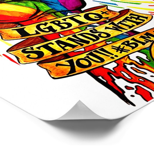 芸術 ポスター (角)