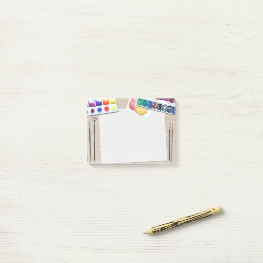 芸術 ポストイット (デスク上)