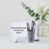 芸術 ポストカード (スタンド正面)