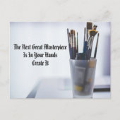 芸術 ポストカード (正面)