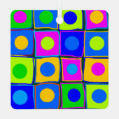 芸術 メタルオーナメント (裏面)