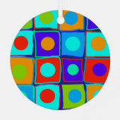 芸術 メタルオーナメント (裏面)