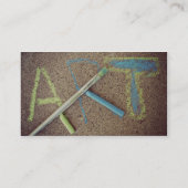 芸術 名刺 (裏面)