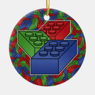 芸術-建築は子供へを妨げます セラミックオーナメント