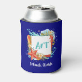 芸術 缶クーラー (缶裏面)