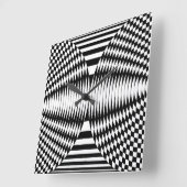 -芸術#5 Emporio Moffaで操作 スクエア壁時計 (傾斜)