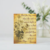 芽の中で堅く残る ポストカード (スタンド正面)