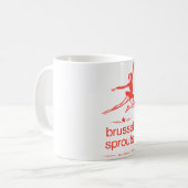 芽キャベツ コーヒーマグカップ (正面左)