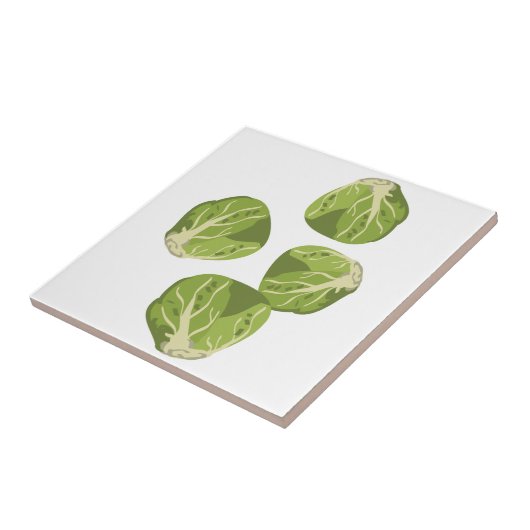 芽キャベツ タイル (側面)