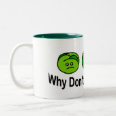 芽キャベツ ツートーンマグカップ (左)