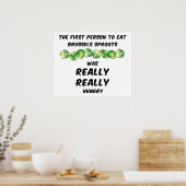 芽キャベツ ポスター (キッチン)