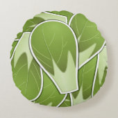 芽ファンキー芽 ラウンドクッション (正面)