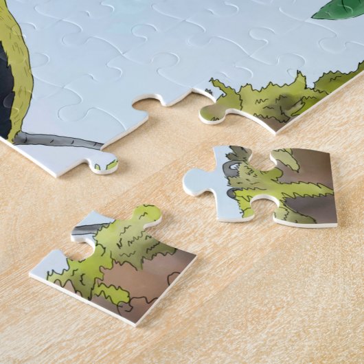 芽衣瀬 ジグソーパズル (側面)