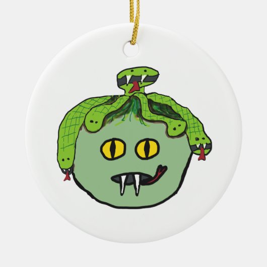 芽都佐 セラミックオーナメント (正面)