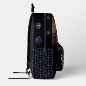 芽都佐 プリントバックパック (左)