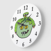 芽都佐 ラージ壁時計 (傾斜)