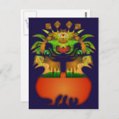 芽間抜け出 ポストカード (正面/裏面)