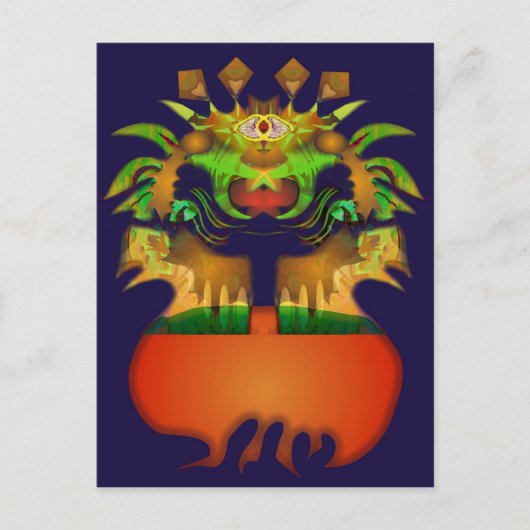 芽間抜け出 ポストカード (正面)