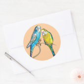 芽 ラウンドシール (封筒)