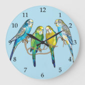 芽 ラージ壁時計 (正面)