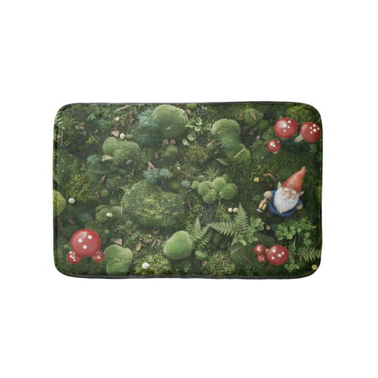 苔とノーム バスマット (正面)