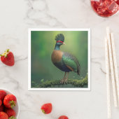 苔に覆われた枝に覆われたトゲ スタンダードカクテルナプキン (インサイチュ)