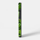 苔のアブストラクトiPhoneケース iPhoneケース (左側面)