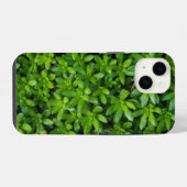 苔のアブストラクトiPhoneケース iPhoneケース (裏面横)