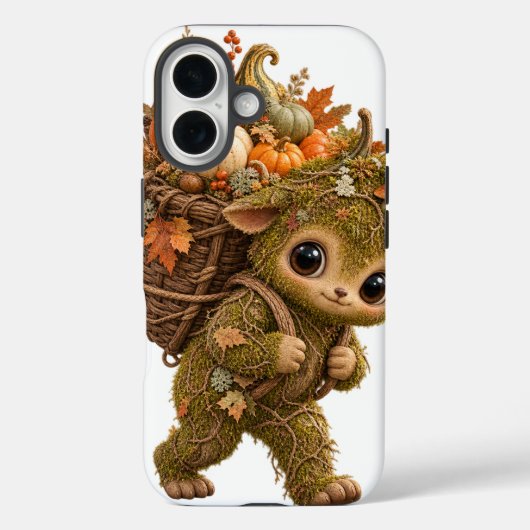 苔の森の妖精 スマホケース Case-Mate iPhoneケース (裏面)