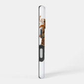 苔の森の妖精 スマホケース iPhone 16ケース (右側面)