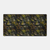 苔むしたレンガの壁 デスクマット (正面)