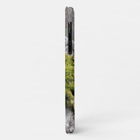 苔むした壊れた墓石 Case-Mate iPhoneケース (裏面/左)