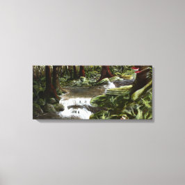 苔むした岩 キャンバスプリント