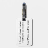 苔むした岩 ラゲッジタグ (裏面縦)