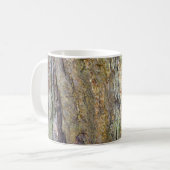 苔むした樹皮 コーヒーマグカップ (正面左)