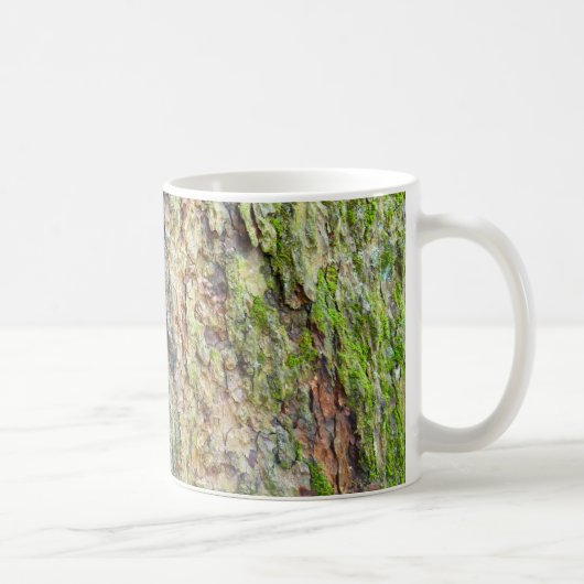 苔むした樹皮 コーヒーマグカップ (右)