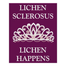 苔癬様硬化症啓発 "Lichen Happens"