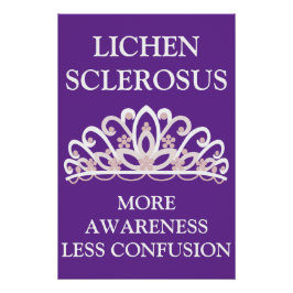 苔癬症 "More Awareness Less Confusion" ポスター
