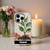 苗を手に持つ手 Case-Mate iPhoneケース