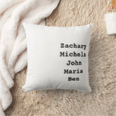 苗字装飾用クッションクリスマスプレゼント クッション (ブランケット)