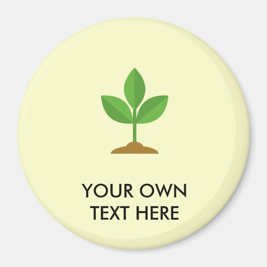 苗 マグネット (正面)