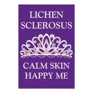苛性白斑啓発 "Calm Skin Happy Me" ポスター