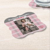 苛立った主婦の野蛮な醸造紙コースター ペーパーコースター (アングル)