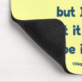 苛立っている孤独 マウスパッド (コーナー)