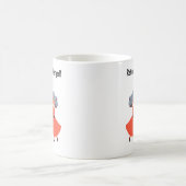若々しいシニアダンサー コーヒーマグカップ (中央)