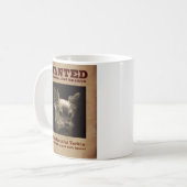 若々しいYorkie_ コーヒーマグカップ (正面左)