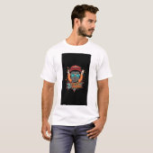 若々しくモダンでビビッドなTシャツデザイン Tシャツ (正面フル)
